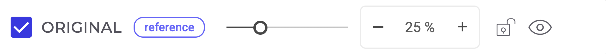 Reference variation